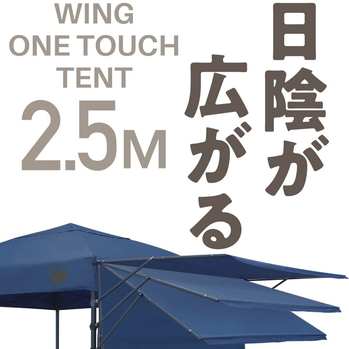楽天市場】Field to Summit ウイングワンタッチテント250 FTSWN250 