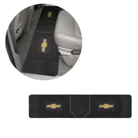 Chevrolet Rear Runner Mat シボレー リア ランナー マット フロアマット 後部座席 ラバー ゴム アメリカ アメ車 ブラック black 黒 エンブレム ロゴ