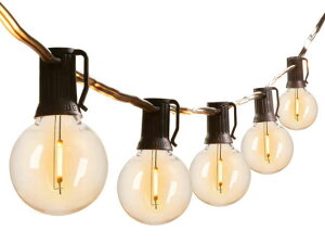 LED G40 Globe String Lights 50�� 15���[�g�� �X�g�����O���C�g �K�[�f�j���O �C���~�l�[�V���� ���C�g �d�� �I�[�v���J�t�F �Ɩ��p �K�[�f�� �� �썑 �p�[�e�B �K�[�f�����C�g �K�[�����h���C�g �A