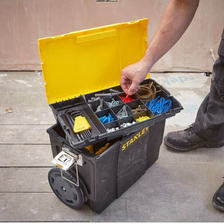 楽天市場】STANLEY 3-IN-1 ROLLING WORKSHOP 18インチ キャスター付き 