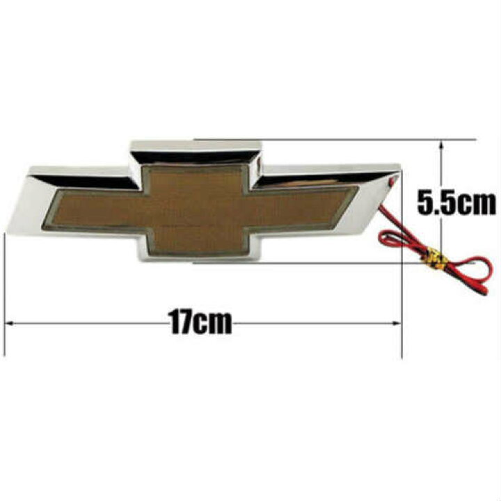 楽天市場 Chevrolet Emblem Car Tail Logo Led Light シボレー エンブレム カーテール ロゴ ライト シェビー ホワイト アメ車 アメリカ Stab Blue Enterprise