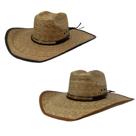 Palm Panama Style Hat ハット メキシカン ヤシの葉 パナマ スタイル ハット 帽子 ヤシ メキシコ Mexican Mexico メキシコ製 牧場 麦わら帽子 農作業 メンズ
