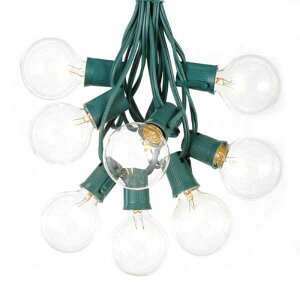 Outdoor Lighting Patio String Lights Green 25�� G40 E12 7m �A�����\ �A�E�g�h�A�[���C�e�B���O �p�e�B�I�X�g�����O���C�g �O���[�� �C���~�l�[�V���� ���C�g �d�� �K�[�����h���C�g �Ɩ��p �K�[�f�� �p