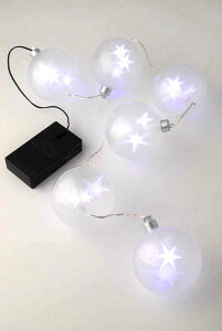 Star Sphere LED Battery Operated String Lights 6 C~l[V Cg d I[vJtF K[f  p[eB[ X^[   XgOCg K[fCg EGfBO AJ