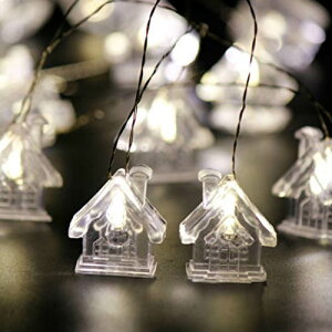 Snow House Wire String Lights 20LED C~l[V Cg d C[Cg Ɩp K[f tFA[Cg p[eB[ XgOCg K[fCg AJ Xm[nEX  Fairy Lig