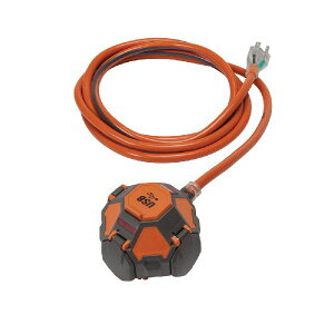 RIDGID 3-Outlet Power Ball Extension Cord Plus USB H R[h ^R d^bv }`H @\ AJ USA USB RZg RpNgc[