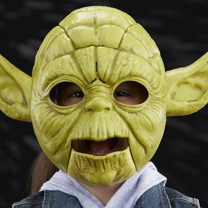 楽天市場 Yoda Electronic Mask スターウォーズ ヨーダ トーキングマスク Starwars 音声機能付き 仮装 ハロウィン アメリカ Stab Blue Enterprise