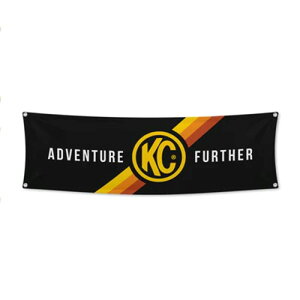 KC Off-Road Banner Adventure Further 18x60 (��) 17x60�C���` 1.5m �P�[�V�[ �o�i�[ �Ǌ|�� �A���� �A�����J USA Logo ���S �A�����J�� �C�x���g �K���[�W �A�����J�G�� �A�����J���G��