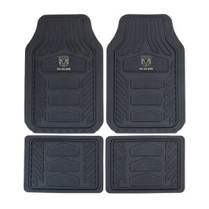 RAM Weather Pro Floor Mats 4Zbg  tA}bg o[ tg A S AJ A tA[}bg ubN black  Gu S J[pi 
