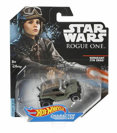 Hot Wheels Star Wars Rogue One Character Car Sergeant Jyn Erso ホットウィールズ スターウォーズ ローグ ワン キャラクター カー サージェント ジン・アーソ starwars ダイキャスト ミニカー フィギア 車 hotwheels ホットウィールズ アメリカ USA【並行輸入品】