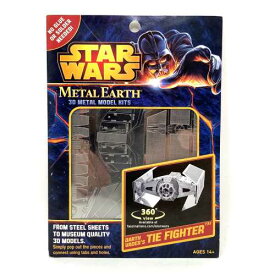 Star Wars Tie Fighter 3D Metal Model Kits スターウォーズ タイファイター スリーディー メタル モデル キット フィギア フィギュア おもちゃ TOY アメリカ starwars 組み立て式 【ネコポス】［並行輸入品］