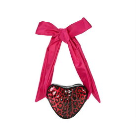 Betsey Johnson Patent Heart Bag Pink ベッツィ ジョンソン ハート ヒョウ柄 ピンク バッグ ショルダーバッグ ギフト リボン りぼん レディース アメリカ パーティー