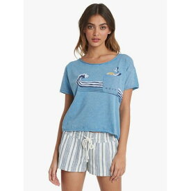 楽天市場 アメリカ 輸入 ブランドロキシー Tシャツ カットソー トップス レディースファッションの通販