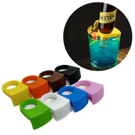 Bottle Holder Holds Tumbler Glass ボトルホルダー タンブラーグラス用 コロナリータ コロナリータホルダー お酒 カクテル フローズンマルガリータ オレンジ ブルー ブラウン レッド グリーン ホワイト ブラック イエロー ピンク カラフル バー 【コンパクト】