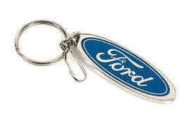 FORD OVAL ENAMEL KEY CHAINフォード オーバル キーチェーン キーホルダー アメ車 アメリカ メーカー エンブレム 【ネコポス】