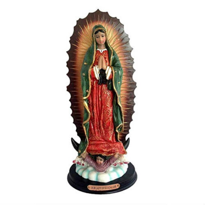 楽天市場】9”Our Lady Of Guadalupe マリア像 メキシコ雑貨 MEXICAN 