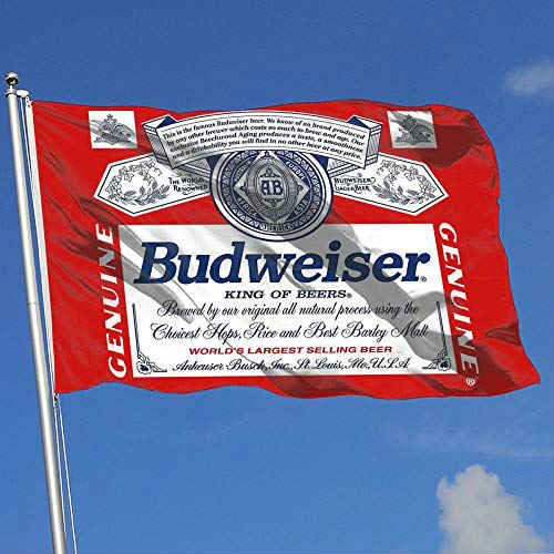バドワイザーのフラッグ Budweiser Beer Flag バドワイザー ビア フラッグ おすすめ ビール ビアガーデン イベント 即納最大半額 USA 店舗 業務用 ガレージ アメリカン 倉庫 旗 バナー 販売促進