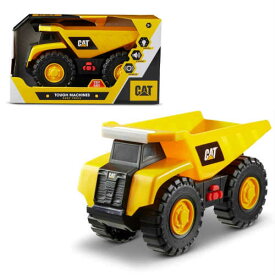 Cat Construction Tough Machines Toy Dump Truck キャタピラー タフマシーン ミニカー 車 くるま ダンプ トラック 建設機械 おもちゃ 働く車 ギフト プレゼント 男の子 音 光 動く アメリカ アメリカン アメリカ雑貨 アメリカン雑貨