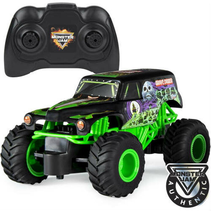 楽天市場 ラジコン 1 24 Monster Jam Grave Digger Remote Control ラジコン モンスター ジャム グレーブディガー ツアー トラック アメリカ モンスタートラック オフロード Monster Truck アメ車 Rc Stab Blue Enterprise