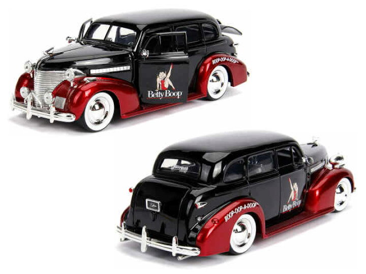 楽天市場】Hollywood Rides 1939 CHEVY MASTER DELUXE BETTY BOOP 1:24 