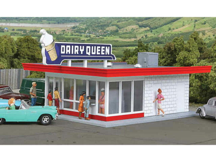 楽天市場】プラモデル Walthers Vintage Dairy Queen ウォルサーズ 