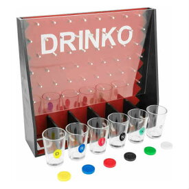 DRINKO Drinking Game ドリンコ ドリンキング ゲーム ショットグラス 業務用 ボードゲーム お酒 飲み会 アメリカ ラスベガス カジノ バー テキーラ