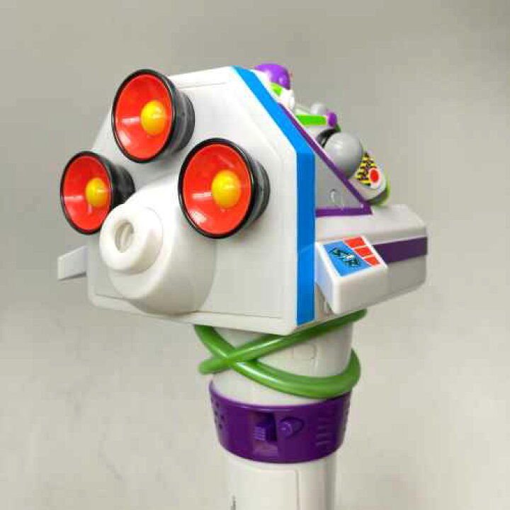 楽天市場】Toy Story Buzz Lightyear Light-Up Bubble Wand トイ 