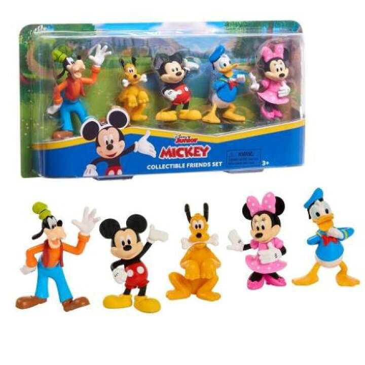 楽天市場】Disney Mickey Mouse Collectible Friends Set 5pc 