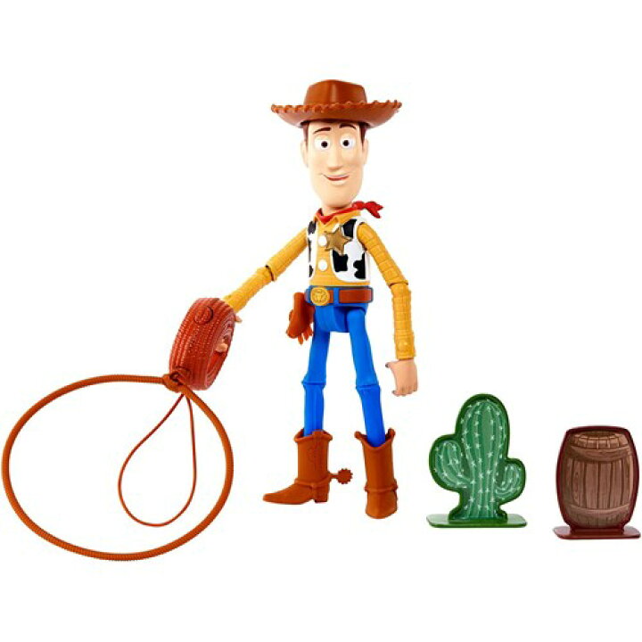 楽天市場】Toy Story Launching Lasso Woody Talking Feature Figure 