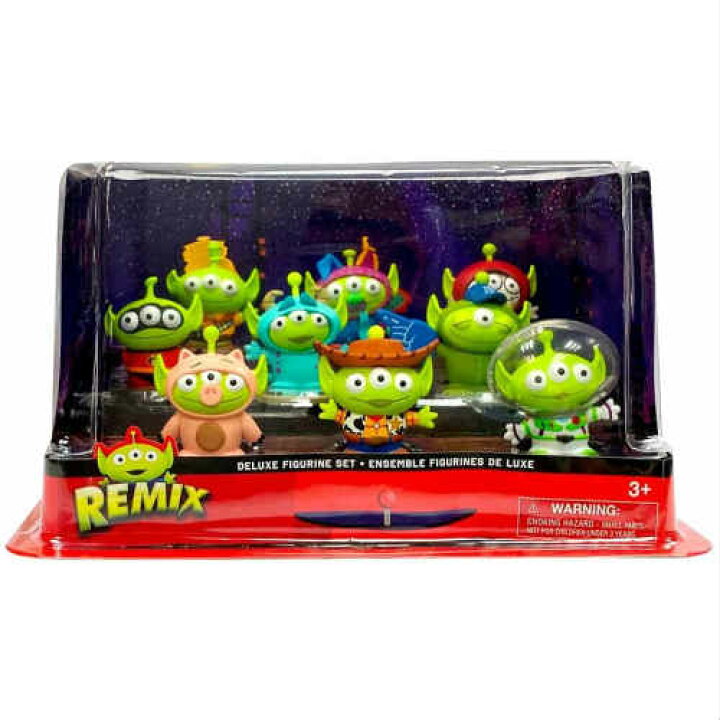 楽天市場 Toy Story Alien Remix Deluxe Figurine Play Set トイ ストーリー エイリアン リミックス デラックス フィギュア プレイセット フィギュア ディズニー ギフトアメリカ Toy おもちゃ リトルグリーンメン Stab Blue Enterprise