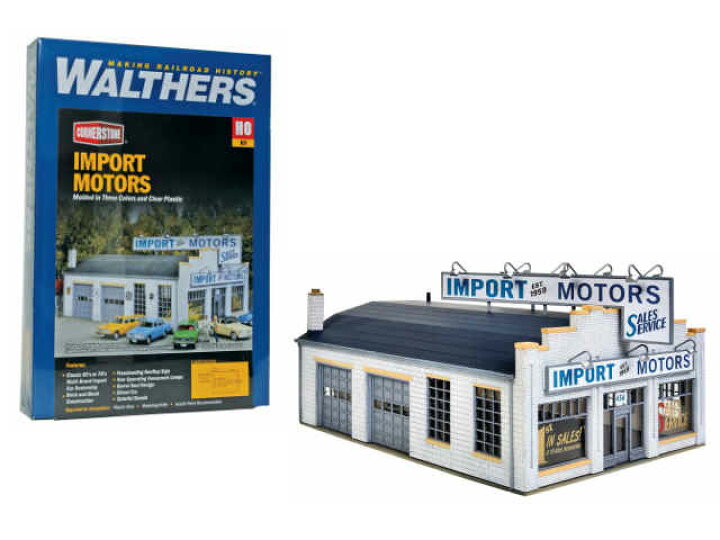 楽天市場 プラモデル Walthers Import Motors ウォルサーズ インポート モーター ジオラマ 車屋 カーショップ ディーラー ホビー おもちゃ Toy アメリカ フィギュア フィギア 模型 アメリカ ギフト プレゼント スケールサイズ1 87 1 87 Hoゲージ Stab Blue Enterprise