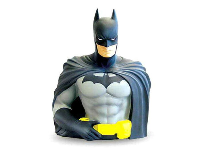 楽天市場】MARVEL Batman Bust Bank 貯金箱 コインバンク バッドマン 