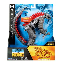 MonsterVerse Godzilla vs Kong 7" Deluxe Figures Mechagodzilla ゴジラ コング デラックス フィギュア メカゴジラ サウンド アメリカ USA アメリカ雑貨 プレイメイト Playmates 映画 ムービー 鳴き声