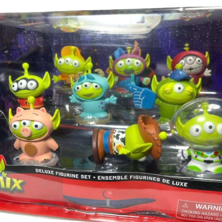 楽天市場】【SALE】Toy Story Alien Remix Deluxe Figurine Play Set 