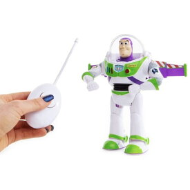 Toy Story 4 Buzz Lightyear Remote Control Figure トイストーリー バズ ライトイヤー リモートコントロール フィギュア ラジコン 肩関節可動 おもちゃ プレゼント ギフト ディズニー Disney 人形 キャラクタードール アメリカ［並行輸入品］