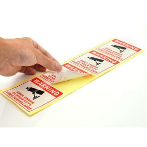 CCTV Security 24 Hour Video Sticker 20Zbg ĎJ쓮 ZLeB[ XebJ[ V[ hƃJ TC x S AJ 󂫑 ΍ rfI AJG AJG݁yNl