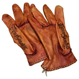 MotoStuka Shanks Gloves Bloody モトストゥーカ シャンクス グローブ ブラッド レザー 革 手袋 アメリカ アメリカン バイク ハーレー ハンドメイド 手作業 レッド 赤 Red ブラッディ