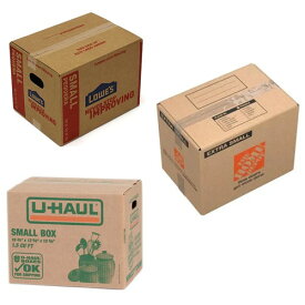 Moving Boxes USAの段ボール箱 LOWES/HOMEDEPO/U-HAUL ローズ ホームデポ ユーホール アメリカ雑貨 アメリカ 収納ケース ボックス BOX ダンボール