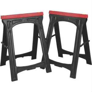 Plastic Foldable Sawhorses×2 \[z[X ܂ݎ ؔґi21gj   Ƒ H ꓹ DIY H jH AJ USA AJG