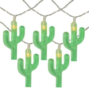 Cactus LED String Lights 10 dr JN^X XgO Cg T{e K[fv Cg C~l[V AJ d p[eB[Cg K[fCg K[hCg LVR