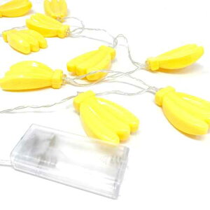 Banana LED String Lights 10 dr oii XgO Cg ʕ t[cp[[ XC[c X  K[fv Cg C~l[V AJ d p[eB[Cg K[f