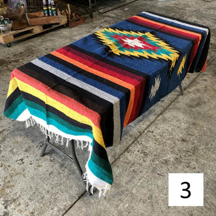 楽天市場】大判 メキシコ製 メキシカン ラグマット ネイティブ柄（大 