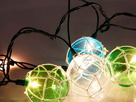LIDORE String Lights Set 10球 クリスマス イルミネーション ライト 電飾 ストリングライト 業務用 フロート 浮き ブイ ガーデン ガーデニング 庭 南国 サーフ マリン パーティ アメリカ ガーデンライト モチーフ ブイ ビーチスタイル