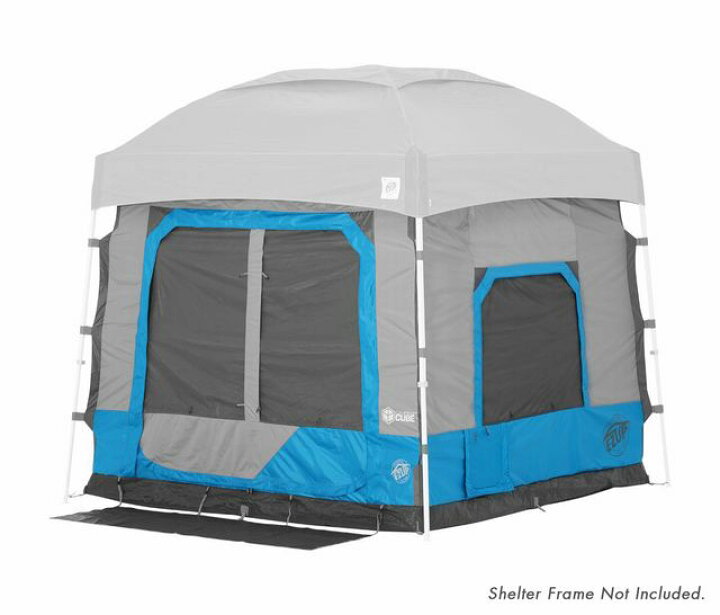 楽天市場】EZ UP Instant Shelter Dome 3M×3M+Camping Cube 5.4 