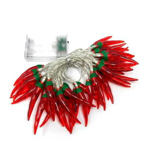 Chili Pepper String Lights LED 40 `ybp[ ` XgOCg C~l[V Cg d Ɩp K[f K[fjO  p[eB AJ K[fCg `[t hq LV