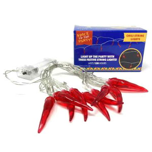 Chili Pepper String Lights LED 10 `ybp[ ` XgOCg C~l[V Cg d Ɩp K[f K[fjO  p[eB AJ K[fCg `[t hq LV