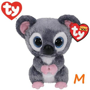 Ty Beanie Boo's Katy Koala (M) タイ ビーニーブーズ ケイティ コアラ ぬいぐるみ Mサイズ グレー ホワイト 人形 かわいい 動物 誕生日 プレゼント インテリア ギフト ty TY