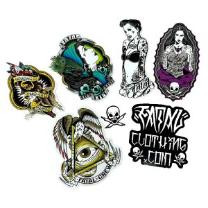 ySALEzFatal Clothing Sticker 7 A\[gpbN tFC^ N[WO XebJ[ 7Zbg AJ T[X LA TATTOO ^gD[ ANVX|[c USA Xg[g XebJ[Zbgy