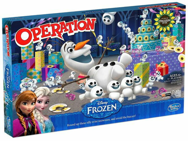 楽天市場 Operation Frozen アナと雪の女王 オペレーションゲーム 修理ゲーム おもちゃ ボードゲーム アメリカ アナ雪 ディズニー Stab Blue Enterprise
