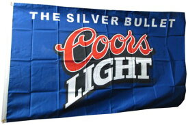 Coors Light Beer Flag クアーズ 旗 フラッグ バナー ビール ビアガーデン イベント 店舗 倉庫 業務用 販売促進 Beer バー カウンター 酒屋 居酒屋 飲み屋 パブ アメリカン USA